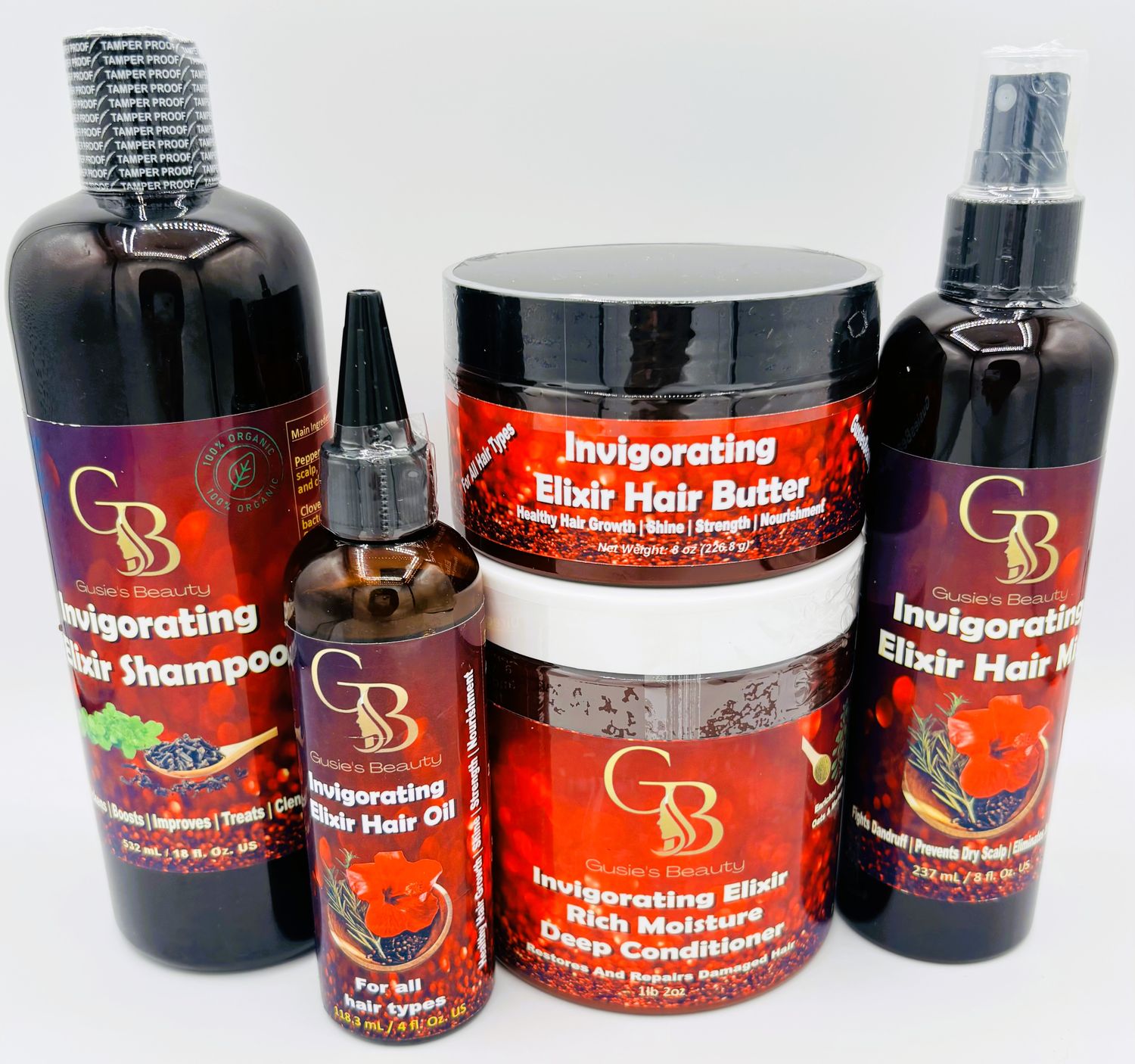 Invigorating Elixir Hair Products Collection